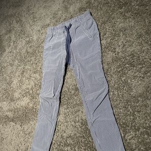 Shinestar blue and white striped pants!